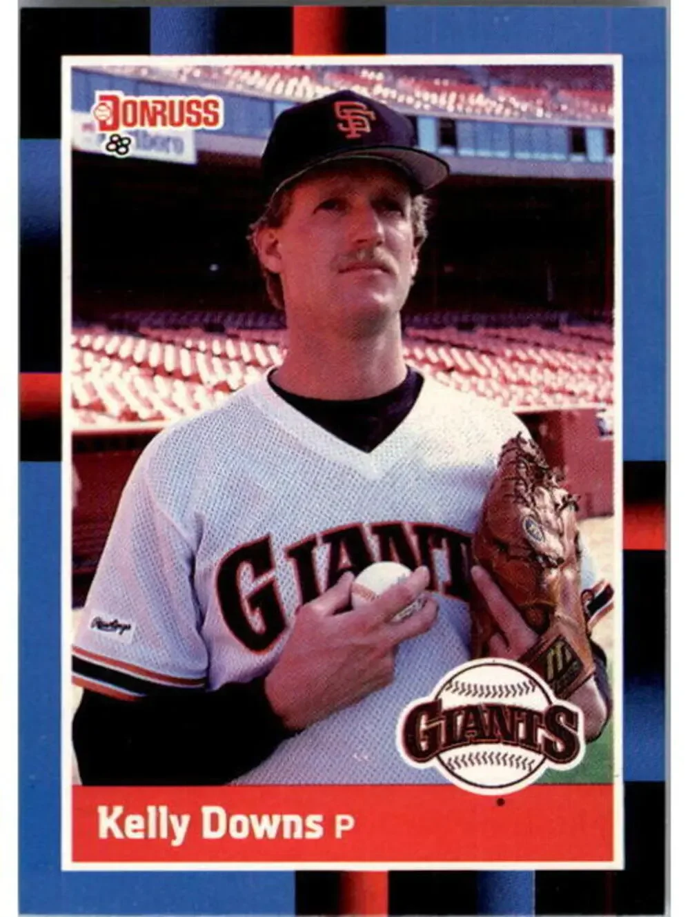 1988 Kelly Downs Donruss Baseball Card #145